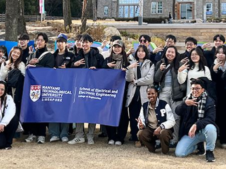 싱가포르 난양공과대학, 부산대 방문(부산대 전기전자공학부 HOST 김상길 교수), 전기전자 대표이미지